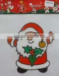Christmas Santa Claus PVC Sticker/Opp Bag Packing Sticker/ Holiday Decoration thumbnail-1