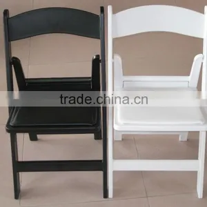 Black Resin Plastic Wedding Banquet Rental Folding Chair Quality Choice thumbnail-4