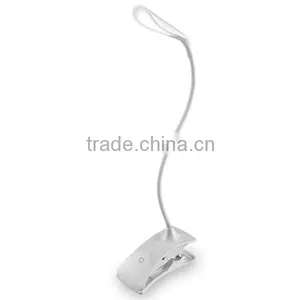 Battery Charging Smart Touch LED Eyes Protection Clip Desk Light thumbnail-2