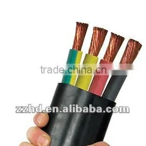 Rubber Sheath Flexible Cable Flat Pump Cable IEC60245-53YZ IEC60245-57YZW thumbnail-1