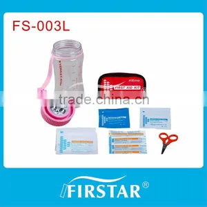 Mini Travel First Aid Kit With Flashlight Cup thumbnail-1