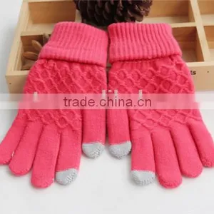 Simple Style Convenient Gloves Finger Touch Screen Gloves For Hands Warm thumbnail-1