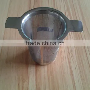 2014 Hot Sales Stainless Steel Etched Tea Strainer With Lid thumbnail-1