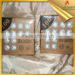 White Tea Light Candle & Paraffin Wax Candle thumbnail-4