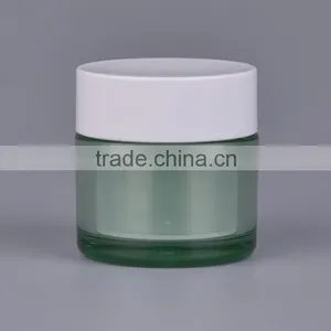 Oval Disposable Plastic Jar for Chemical Products Cosmetic Packaging thumbnail-2