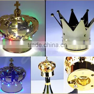 Super Hot Led Crown Champagne Bottle Cap Light in the Dark thumbnail-3
