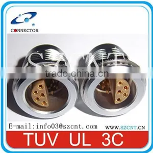 10 Pins Half Moon Metal Female Electric Connector thumbnail-1