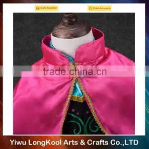 Hot Sale Wholesale Cosplay Frozen Elsa Dress Luxury Chiffon Girl Dress thumbnail-3