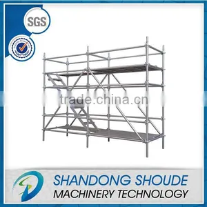 Quick and Easy Aluminium Mobile Scaffolding With Ladder thumbnail-2