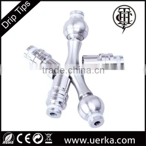THC Pure Titanium Wide Bore Drip Tip, 510 Drip Tip thumbnail-1