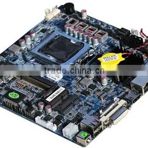 QM6800 Mini-itx Motherboard With DC, Ultrathin, High Speed, Intel H61chipset, I3/i5/i7,manily Apply to Finace, Retail and Ect. thumbnail-2