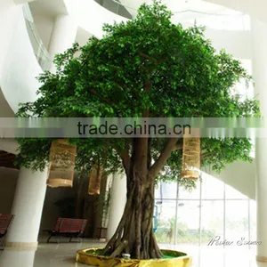 3.5 Meters Tall China Supplier Natural Look Artificial Miniature Banyan Tree for Sale thumbnail-3