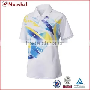 Wholesale Thailand Quality Grade Original Sublimation Badminton Jersey thumbnail-1