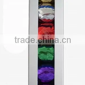 HOT SALE 6PK Christmas Present Packing Decorations Metallic Poly Curly Ribbon Spool thumbnail-1