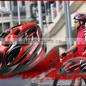 Professional Bike Helmets Outdoor Riding Sport Safety Helmet 18 Hole With LED Lights thumbnail-2