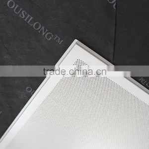 Perforated Suspended Metal Ceiling Tiles Aluminum False Ceiling Lay In Ceiling thumbnail-5