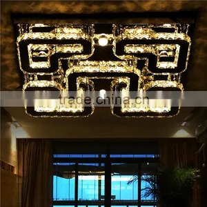 Rectangle 5730 Modern Ceiling Lamp K9 Crystal Home Ceiling Lamp thumbnail-2