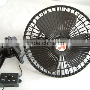 Oscilating Auto Electric Fan Ce/rohs dc 12v thumbnail-1