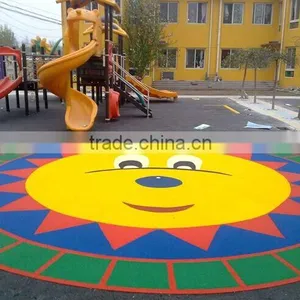 Factory Direct Sale Rubber Running Track for Playground for High School thumbnail-1