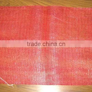 Tubular Mesh Bag With Drawstring for Packing Vegetables thumbnail-1