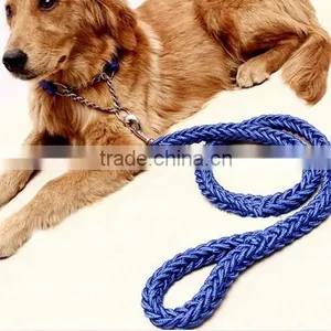 Strong Dog Pet Lead Braided Rope Leash Rottweiler Labrador Large Dog Leash NEW thumbnail-1
