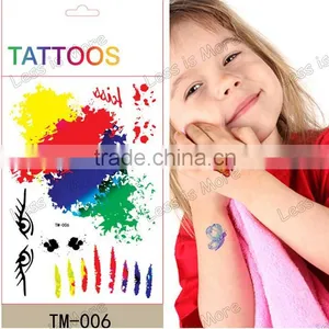 Children's Oil Painting Tatoo Stickers/ Wall Stickers thumbnail-1