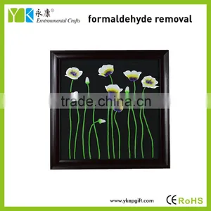 Solid Wood Frame Wall Hanging Craft for Decoration of House Interior thumbnail-1