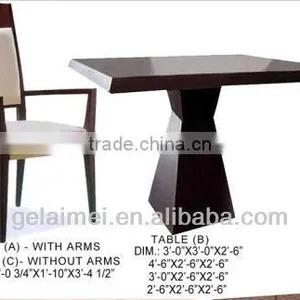Chinese Restaurant Furniture in Wooden thumbnail-1