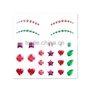 Indian Forehead Bindi Sticker Bollywood Bindi Sticker Self Adhesive Body Tattoo Gift For Women Quality Choice thumbnail-6