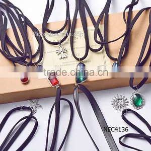 High Quality Fashion Woman Hot Sexy Black Fashion Black Charm Choker Necklace Quality Choice thumbnail-2