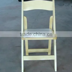 Rental Natural Wood Folding Chair thumbnail-1
