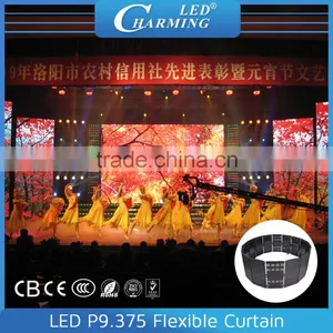 IP65 Lightweight Flexible Long Life Span Energy-saving Led Stage Curtain for Event thumbnail-6