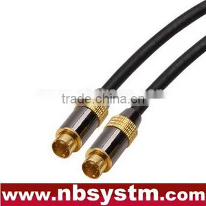 Assembly S-VHS Plug to S-VHS Plug Video Cable (Mini 4Pin to Mini 4Pin thumbnail-1