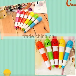 Flexible Ballpoint Pen Korean Stationery Creative Gift School Supplies Capsule Ballpoint Pen thumbnail-5