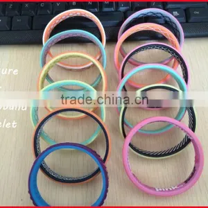Public Activities, Party Occasion and Unisex, Children's Gender Silicone Bulk Sport Wristband thumbnail-4