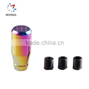 High Quality Universal Neo Chrome Aluminum Five Six Speed Shift Racing Car Gear Lever Knobs Quality Choice thumbnail-1