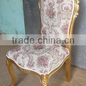 Antique Reproduction Italian Dining Chair - Furniture Manufacture -Gold Furniture Indonesia Manufacturer thumbnail-1