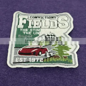 Iron-on Embroidered Patch,Customized Self-adhesive Embroidery thumbnail-1