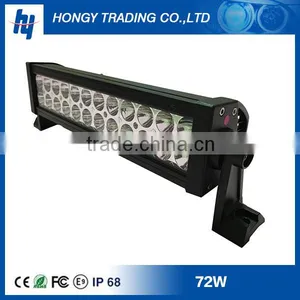 HOT Selling Battery Powered LED Off Road Light Bar 72W LED Flood Light Bar For Cars 12V thumbnail-1