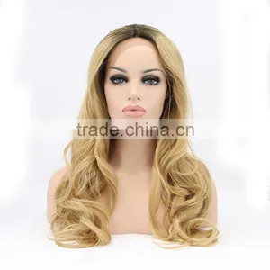 Hot Sale Facotry Price Good Quality Heat Resistant Synthetic Lace Front Wig thumbnail-3