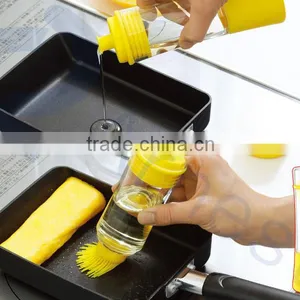 Arnest Cookware Kitchenware Utensils Tableware Cooking Oil Storage Plastic Containers Bottles Silicone Brush Set 75905 thumbnail-1