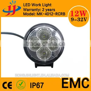 China Top Selling 12w Round 12v Car Led Light High Power for Motorcycle 2016 Led Headlight thumbnail-4