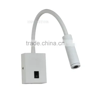 Most Popular Hotel White Led Bedside Reading Lamp,Hotel White Led Bedside Reading Lamp,Led Bedside Reading Lamp WL1056B thumbnail-3