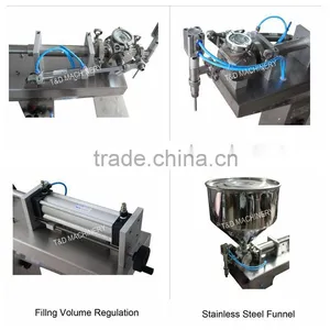 FF6-600 Juice Filling Machine Prices, Semi Automatic Juice Filling Machine, Small Juice Filling Machine thumbnail-2
