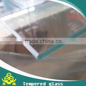 3-12mm Manufacture Hot Sale Flat Shape Toughened Glass Price per m2 thumbnail-1
