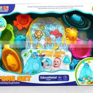2016 Baby Store Bath Toy Bag Set Fisher Baby Swing ABS Material With Window Box thumbnail-1