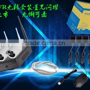 2016 Hot Sale Full HD Alarm System WiFi Bullet IP Camera 8 CH NVR KIT thumbnail-4