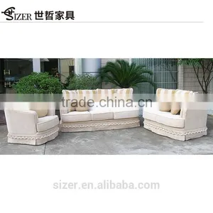 Modern Fabric Sofa and Velvet Fabric for Sofa thumbnail-1