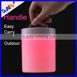 New Products 2016 Portable Sound System Bluetooth Speaker Lamp For Baby Music MP3 Player Christmas Gadgets thumbnail-4