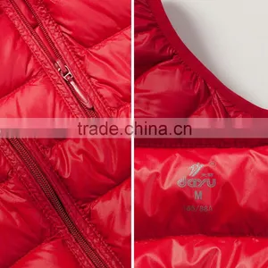 Express Waistcoat Designs for Girls Cheap Down Vest for Winter Autumn Season Casual Jacket Without Sleeves thumbnail-6